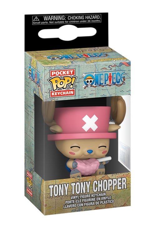 Funko - ONE PIECE - Pocket Pop Keychains - Chopper with cotton candy