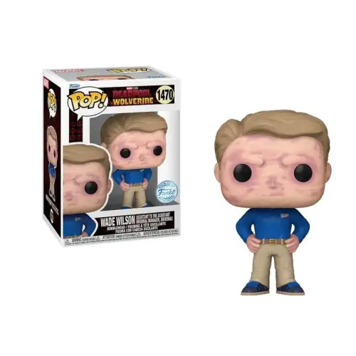 Funko POP! Marvel: Deadpool & Wolverine - Wade Wilson (Assistant to the Assistant Regional Manager, Drivemax) #1470 (Exclusive)