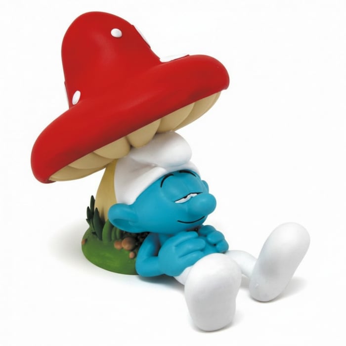 Plastoy - THE SMURFS - Sleepy Smurf - Money Box PVC 16cm