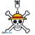 ABYstyle - ONE PIECE - Metal Keychain - SKULL LUFFY
