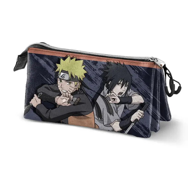 Karactermania - NARUTO & SASUKE - Triple Pencil Case