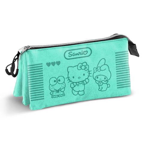 Karactermania - HELLO KITTY - Video Game - Triple Pencil Case