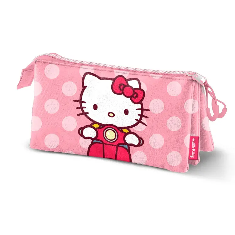 Karactermania - HELLO KITTY - Moto - Triple Pencil Case