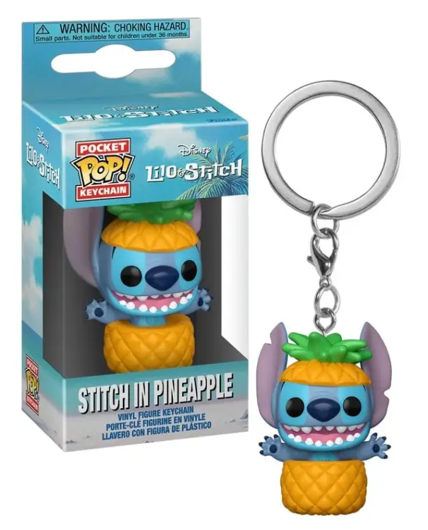 Funko - LILO & STITCH - Pocket Pop Keychains - Stitch in Pineapple