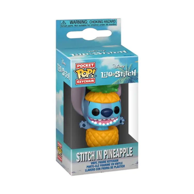 Funko - LILO & STITCH - Pocket Pop Keychains - Stitch in Pineapple
