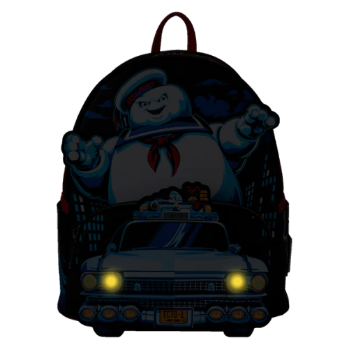 Loungefly - GHOSTBUSTERS - Stay Puff Chasing - Mini Backpack LoungeFly