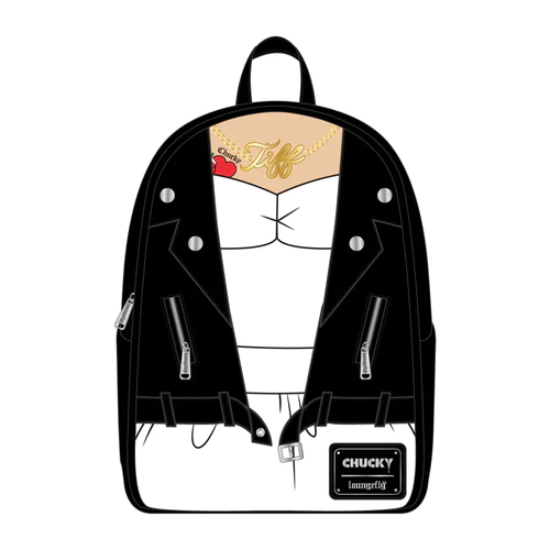 Loungefly - CHUCKY - Bride of Chucky - Mini Backpack Loungefly " Tiffany cosplay "