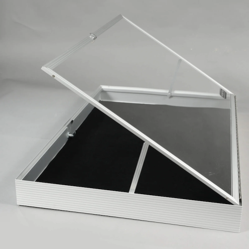 Evoretro - EVORETRO - Show Case Aluminium/Acrylic 91x60x10cm With Secure