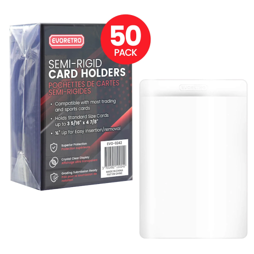 Evoretro - EVORETRO - Semi-Rigid Card Holders 50pc