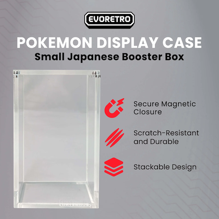 Evoretro - EVORETRO - Acrylic Case For Small Display Pokemon Japanese 1pc