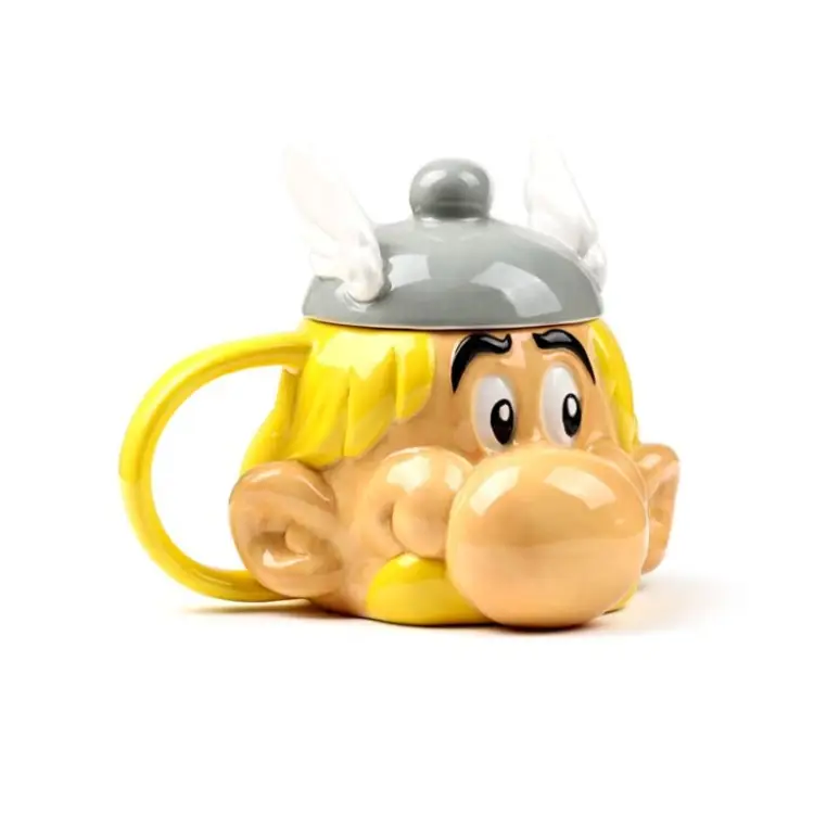 Puckator - ASTERIX - Astérix - 3D Mug with lid 15oz