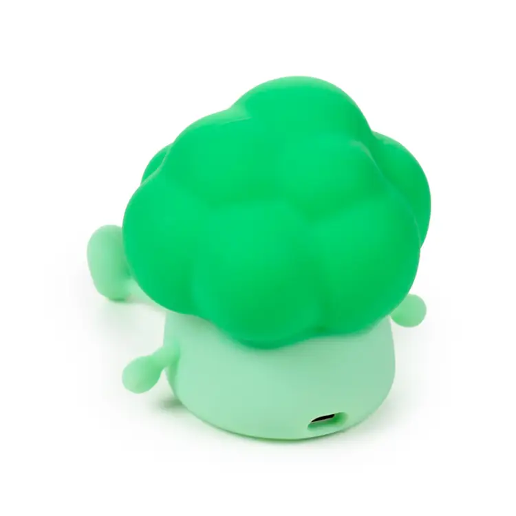 Puckator - KAWAII - Broccoli - Phone Holder & Rechargeable Lamp 4,3inch