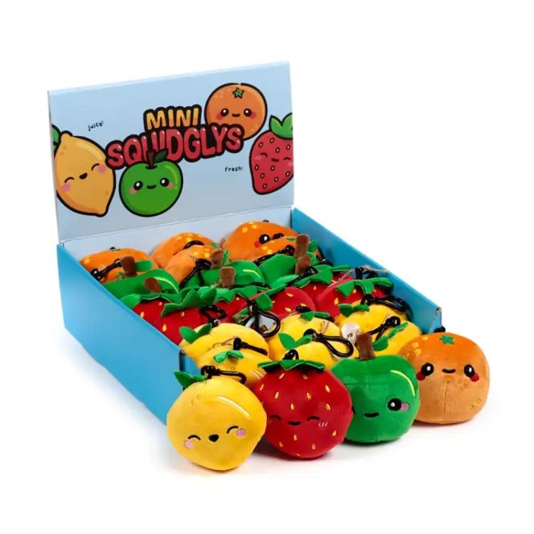 Puckator - KAWAII - Fruits - Plush Keychain 'Mini Squidglys'