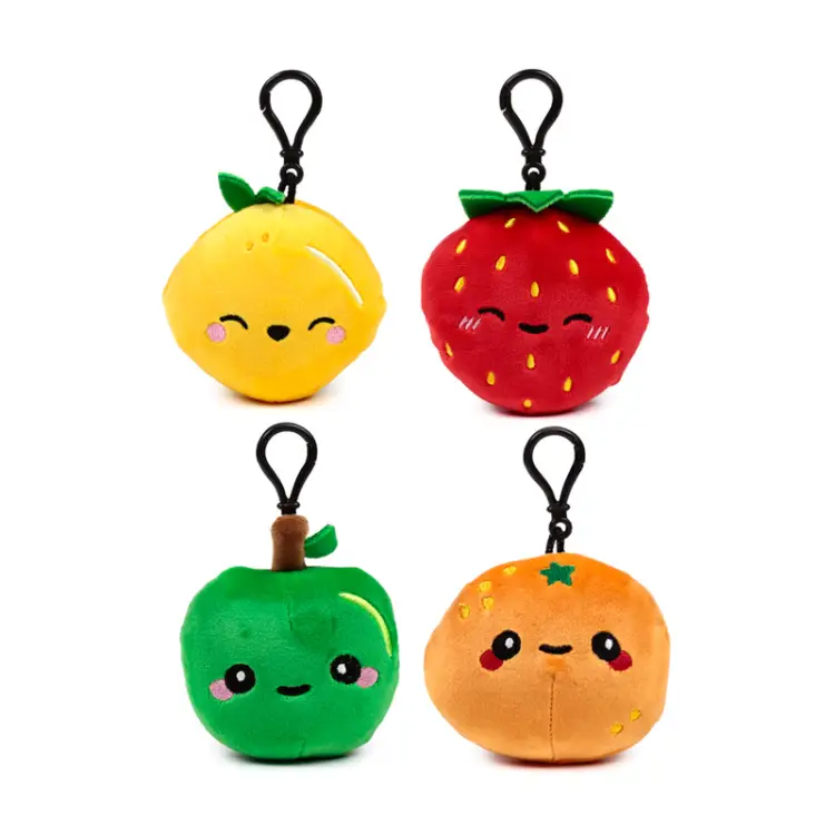 Puckator - KAWAII - Fruits - Plush Keychain 'Mini Squidglys'