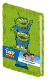 Pyramid - TOY STORY - Alien - A5 Fuzzy Notebook