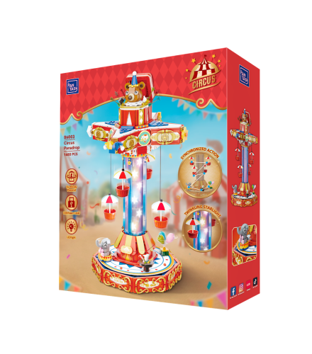 Pantasy - PANTASY - Circus Paradrop - Building block 1680 pcs