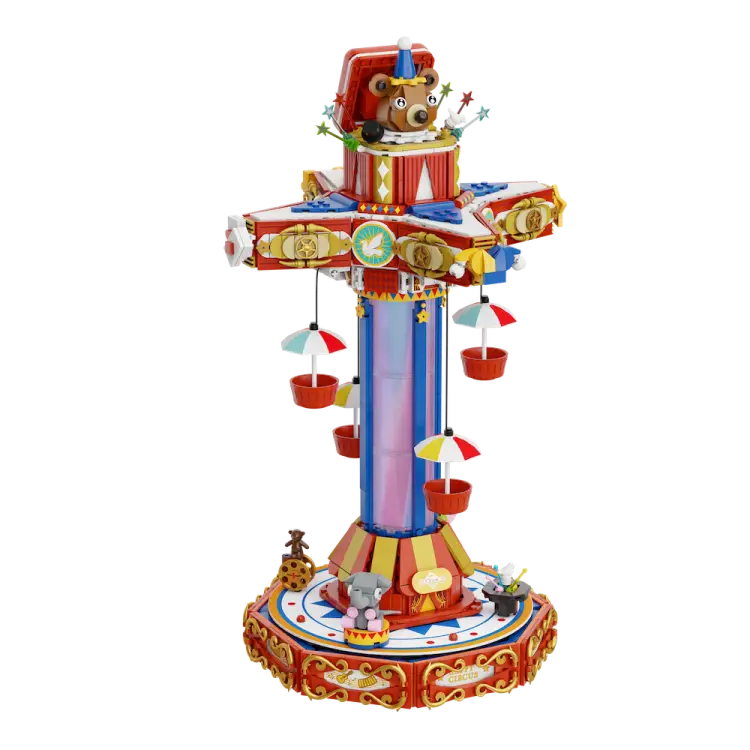Pantasy - PANTASY - Circus Paradrop - Building block 1680 pcs