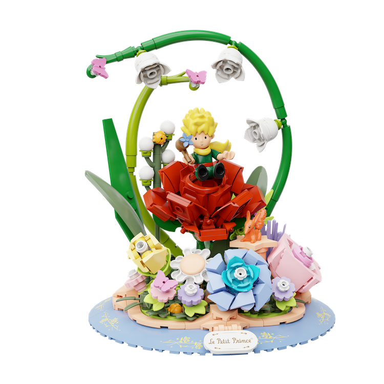 Pantasy - THE LITTLE PRINCE - Rose Tale - Building block 304 pcs