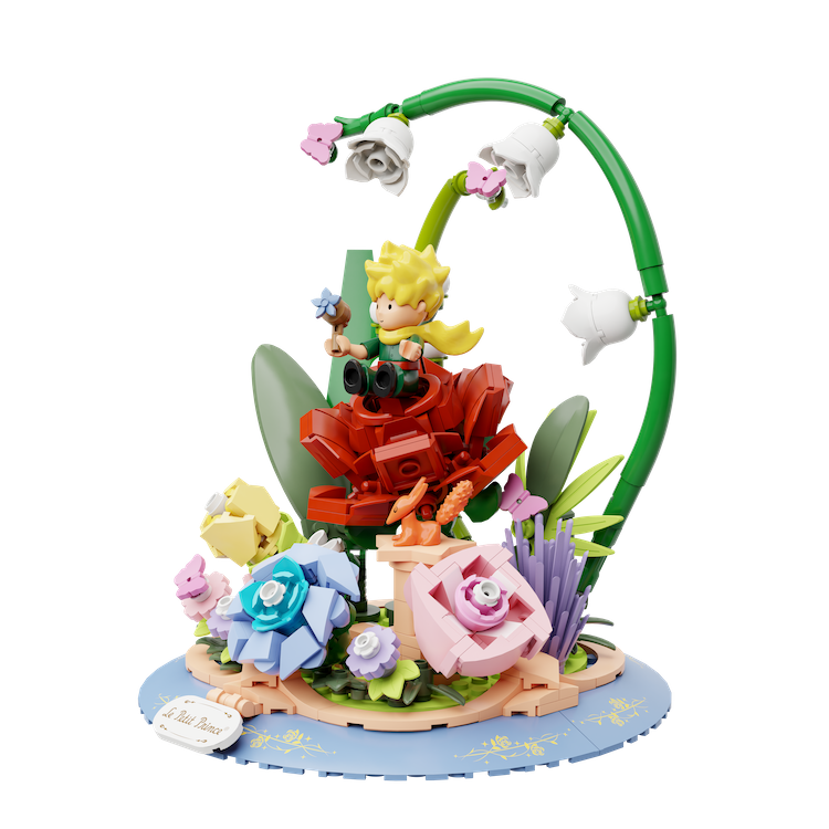 Pantasy - THE LITTLE PRINCE - Rose Tale - Building block 304 pcs