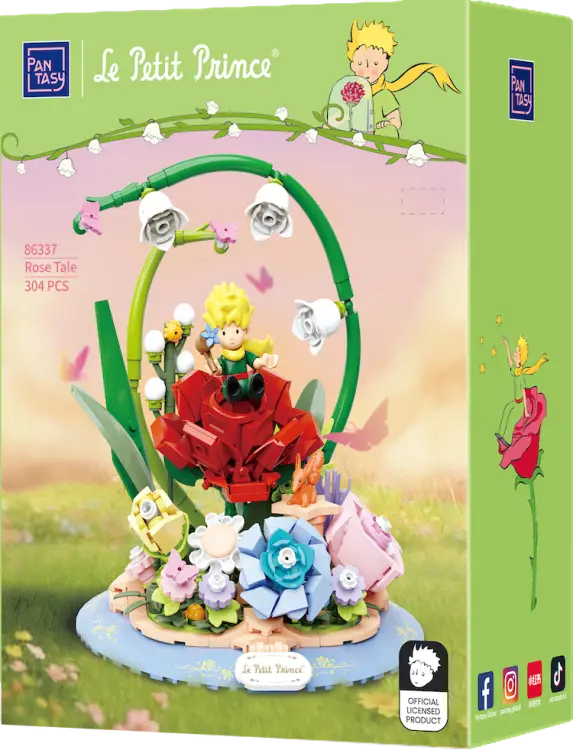 Pantasy - THE LITTLE PRINCE - Rose Tale - Building block 304 pcs