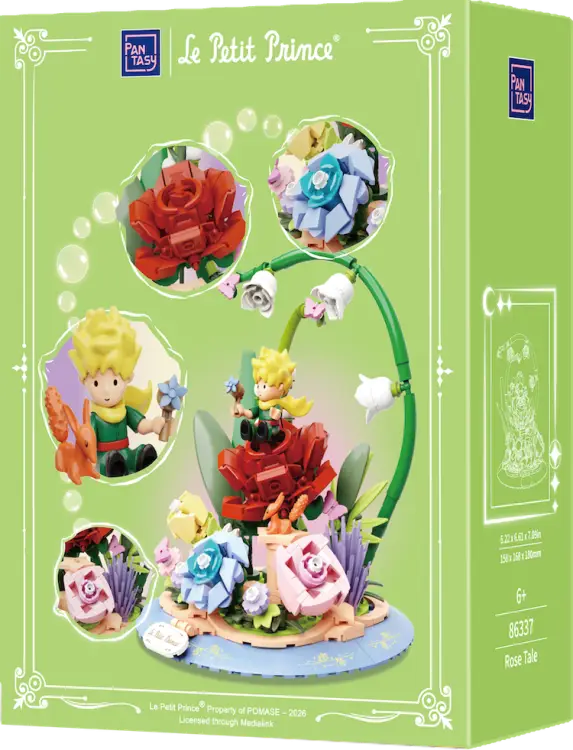 Pantasy - THE LITTLE PRINCE - Rose Tale - Building block 304 pcs