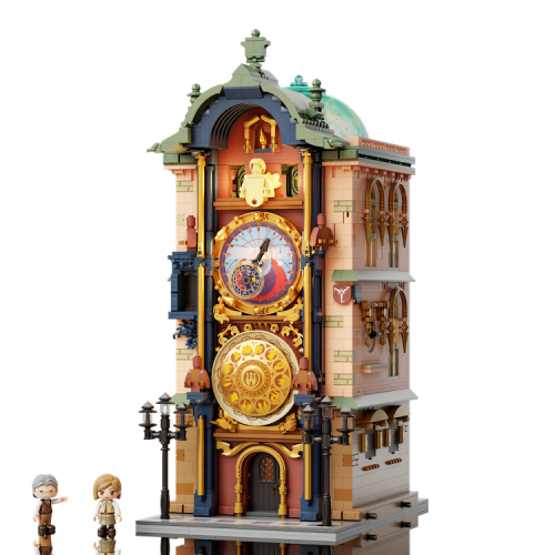 Pantasy - PANTASY - Prague Astronomical Clock - Building block 2441 pcs