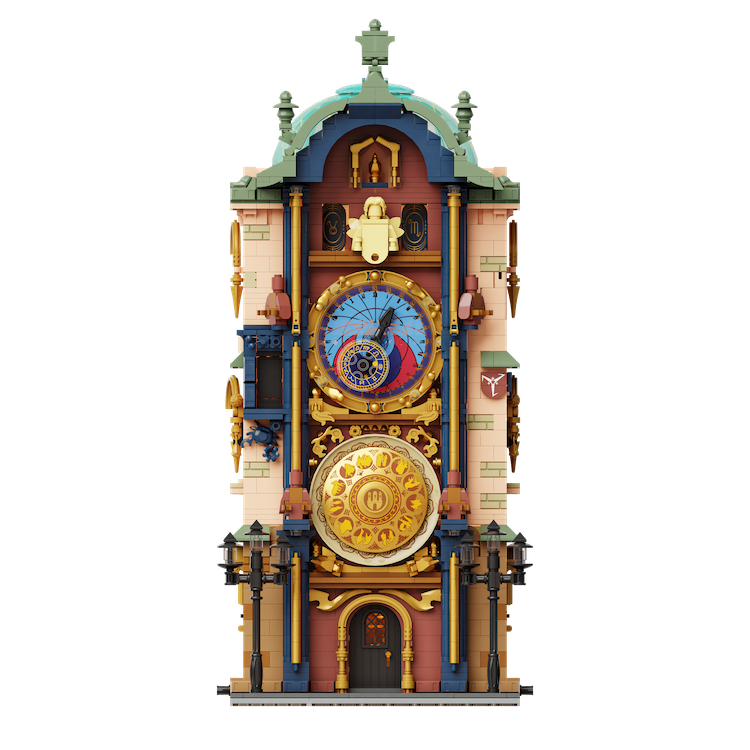 Pantasy - PANTASY - Prague Astronomical Clock - Building block 2441 pcs