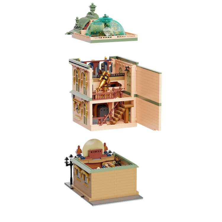 Pantasy - PANTASY - Prague Astronomical Clock - Building block 2441 pcs