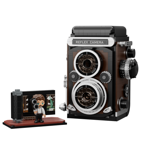 Pantasy - PANTASY - Twin Lens Reflex Camera - Building block 757 pcs