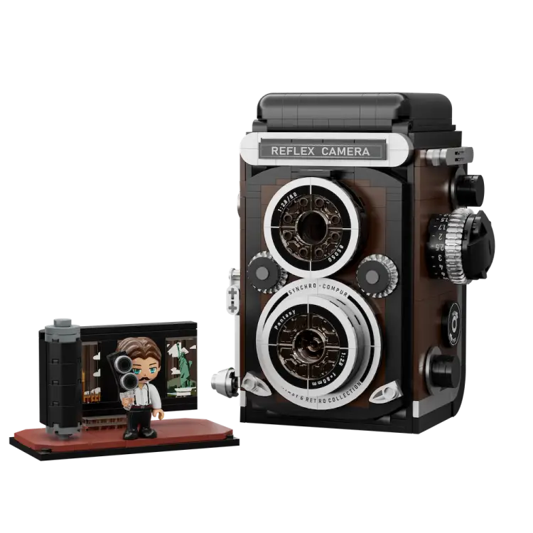 Pantasy - PANTASY - Twin Lens Reflex Camera - Building block 757 pcs