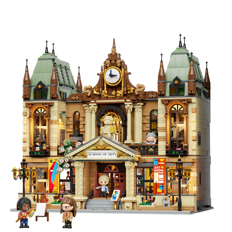 Pantasy - PANTASY - School of Arts - Building block 3463 pcs