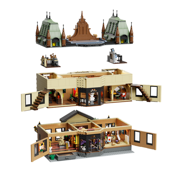 Pantasy - PANTASY - School of Arts - Building block 3463 pcs