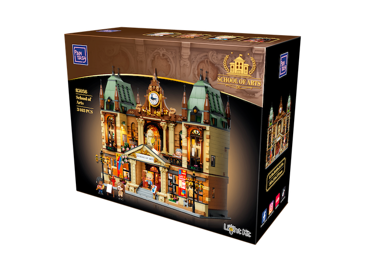 Pantasy - PANTASY - School of Arts - Building block 3463 pcs