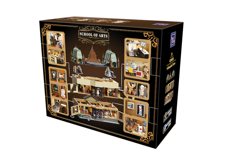 Pantasy - PANTASY - School of Arts - Building block 3463 pcs