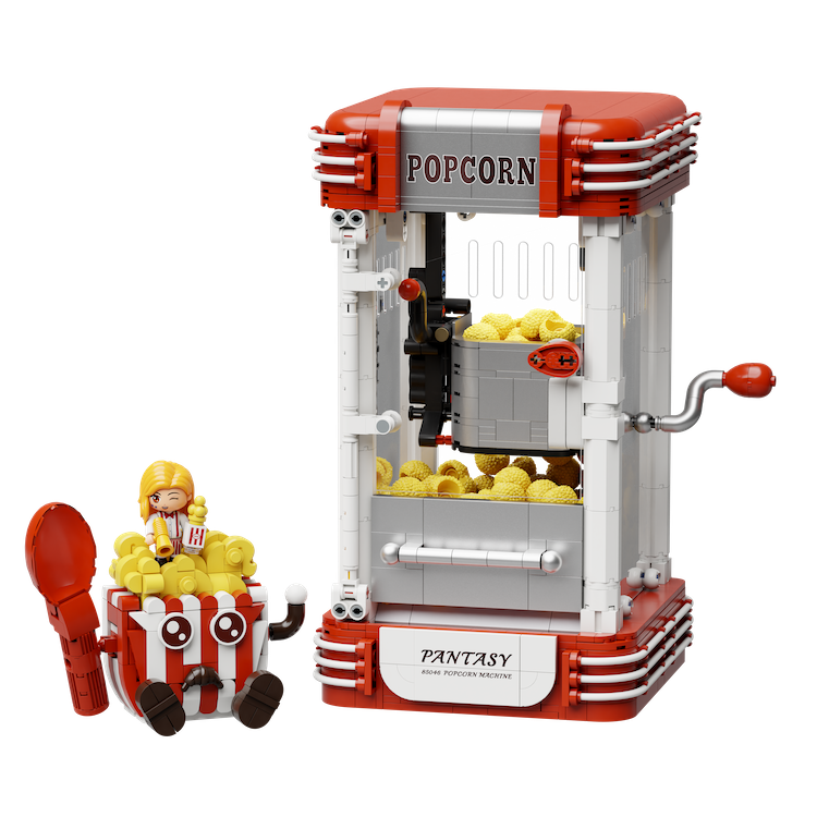 Pantasy - PANTASY - Popcorn Machine - Building block 1201 pcs