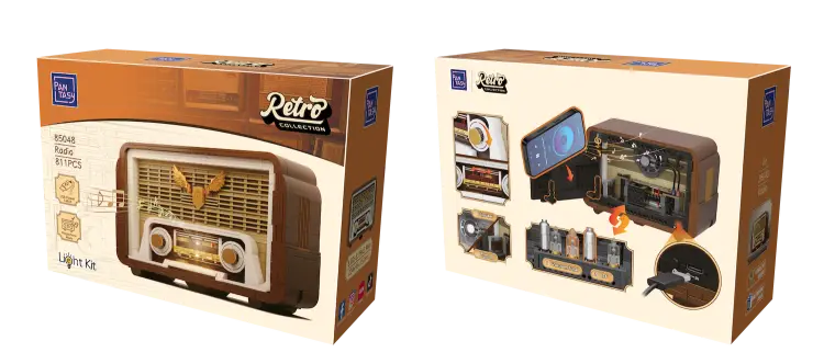 Pantasy - PANTASY - Radio - Building block 811 pcs