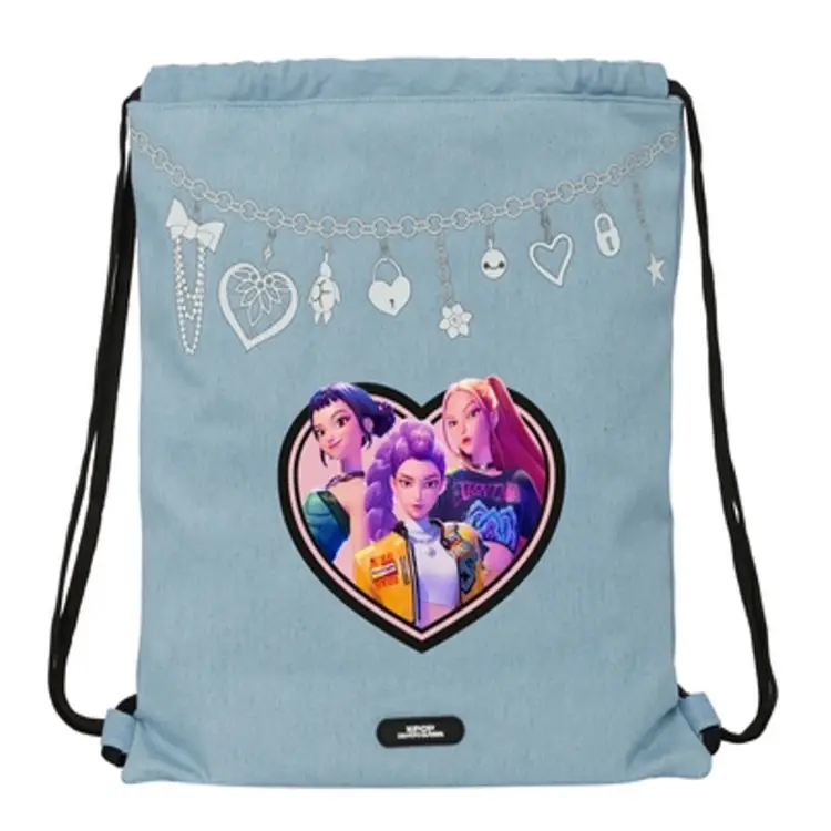 Safta - K-POP DEMON HUNTERS - Huntrix - Gym Bag '34x26x1cm'
