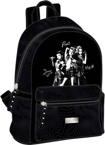 Safta - K-POP DEMON HUNTERS - Black - PU Backpack '28x24x12cm'