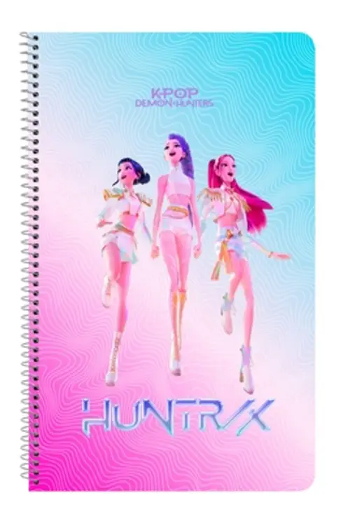 Safta - K-POP DEMON HUNTERS - A4 Notebook 80 Sheets