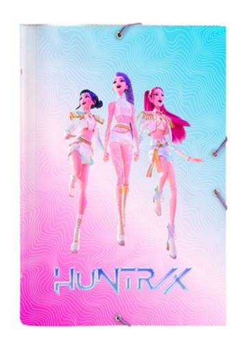 Safta - K-POP DEMON HUNTERS - A4 Premium Binder with 12 Compartments