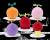 Barrado - ONE PIECE - Fruits - Assortment of 5 Plush 7inch