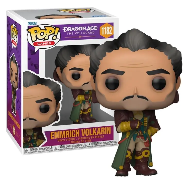Funko - DRAGON AGE THE VEILGUARD - POP Games N° XXXX - Emmrich Volkarin