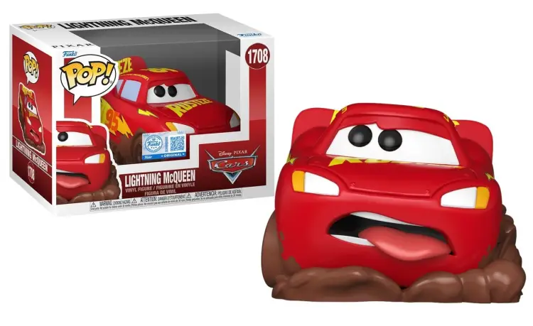 Funko - CARS - POP Disney N° 1708 - Lightning McQueen