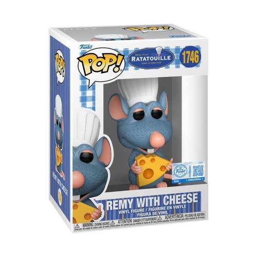Funko - RATATOUILLE - POP Disney N° 1746 - Remy with cheese