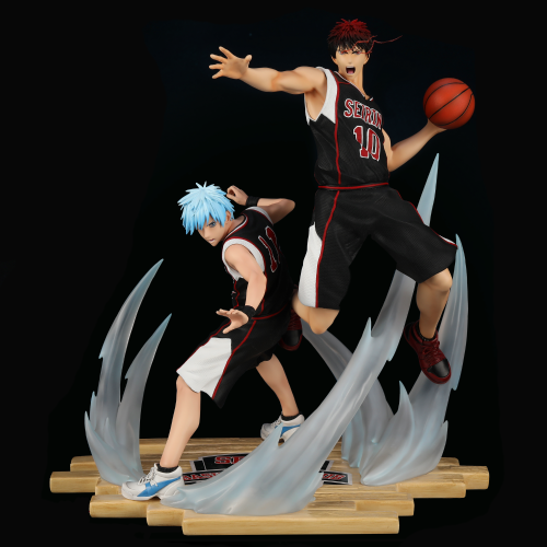 Taka Corp - KUROKO'S BASKET - Tetsuya & Taiga "Black Jersey" - Statue 41cm