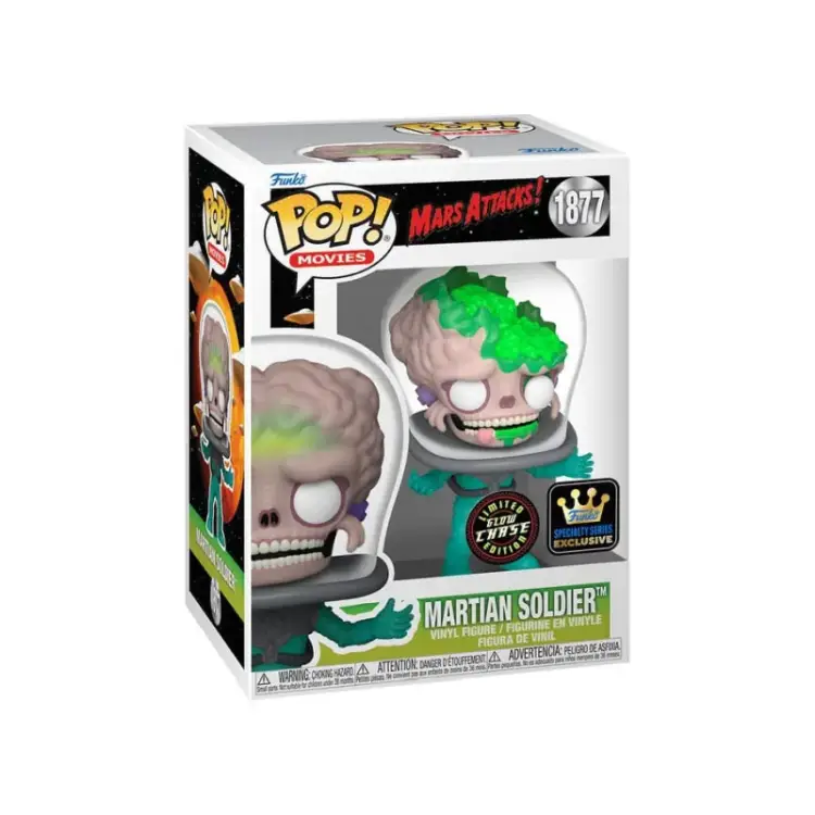 Funko POP! Mars Attacks - Chase Martian Soldier #1877