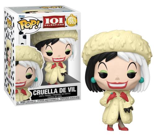 Funko - 101 DALMATIANS - POP Disney N° 1663 - Cruella De Vil with Chase