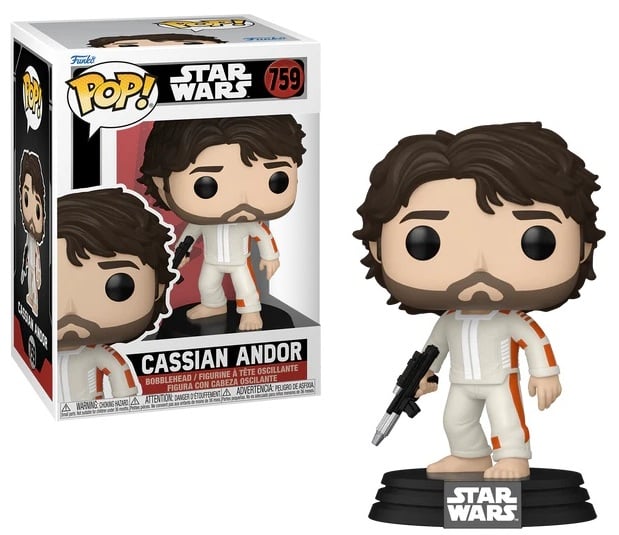 Funko - ANDOR - POP Star Wars N° 759 - Cassian Andor (Prison)