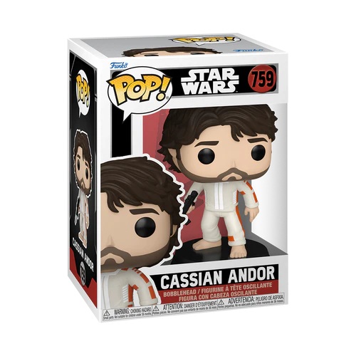 Funko - ANDOR - POP Star Wars N° 759 - Cassian Andor (Prison)