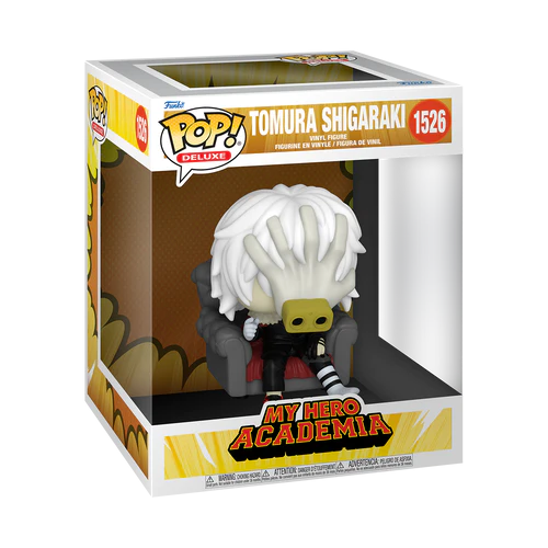 Funko - MY HERO ACADEMIA - POP Deluxe N° 1526 - Shigaraki in chair